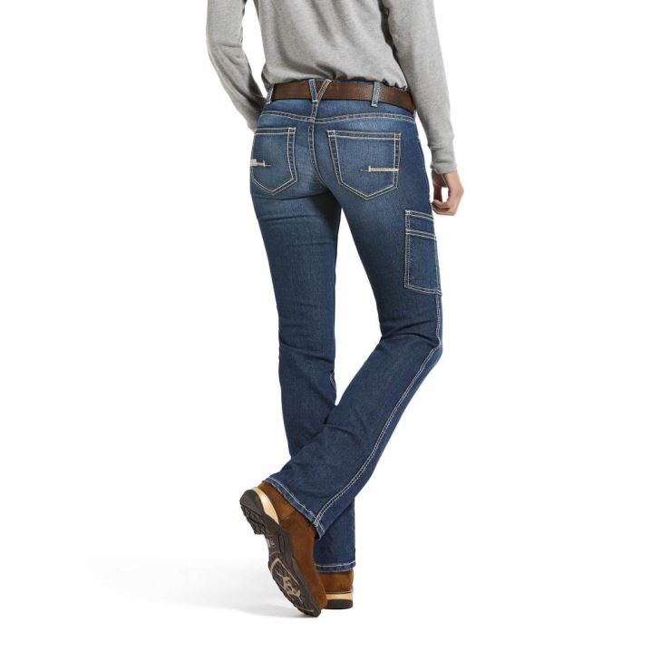 Ariat Rebar DuraStretch Riveter Straight Leg Jean Nightride | LHq3dZdZ