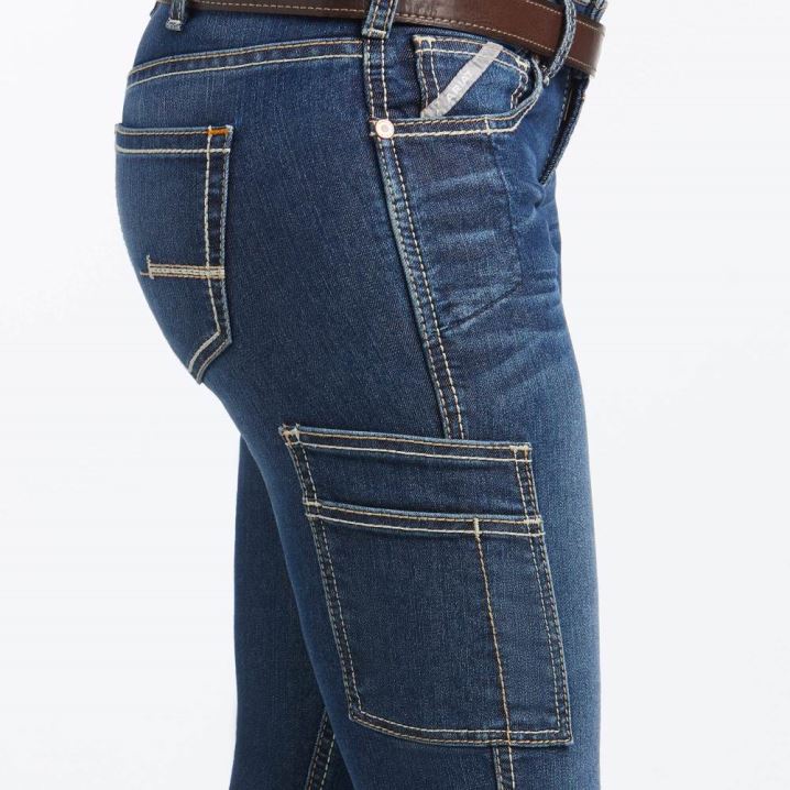 Ariat Rebar DuraStretch Riveter Straight Leg Jean Nightride | LHq3dZdZ