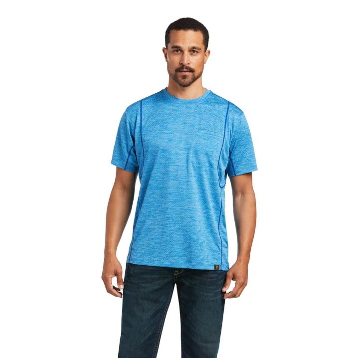 Ariat Rebar Evolution Athletic Fit T-Shirt Temno | 96clGikm