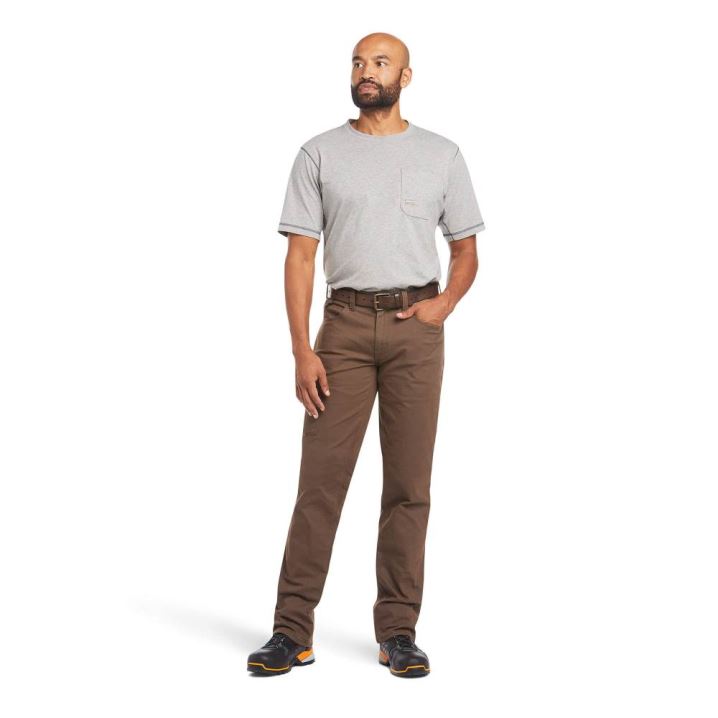 Ariat Rebar M4 Relaxed DuraStretch Made Tough Stackable Straight Leg Pant Wren | flzFpcXi