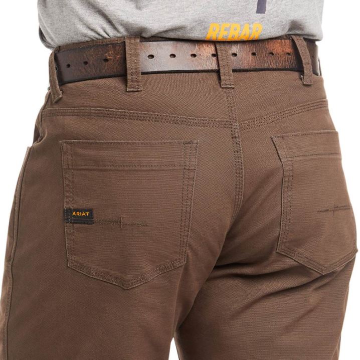 Ariat Rebar M4 Relaxed DuraStretch Made Tough Stackable Straight Leg Pant Wren | flzFpcXi