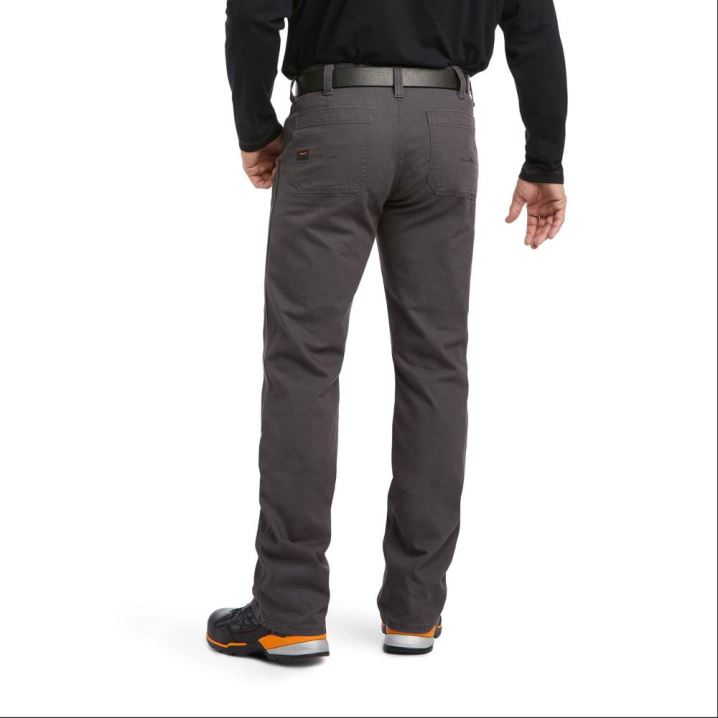 Ariat Rebar M7 Slim DuraStretch Made Tough Double Front Straight Pant Sive | mjekuXwR