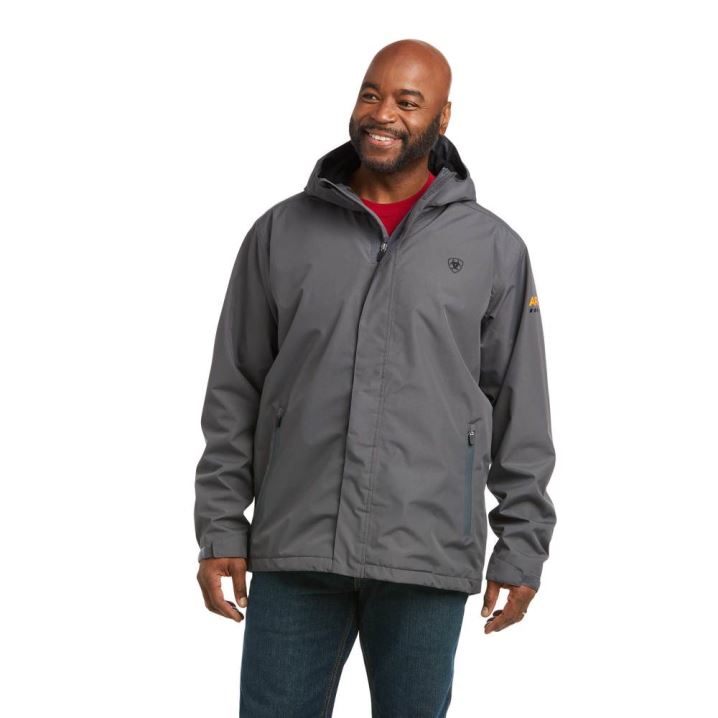 Ariat Rebar Stormshell Waterproof Jacket Sive | B3eJigrj