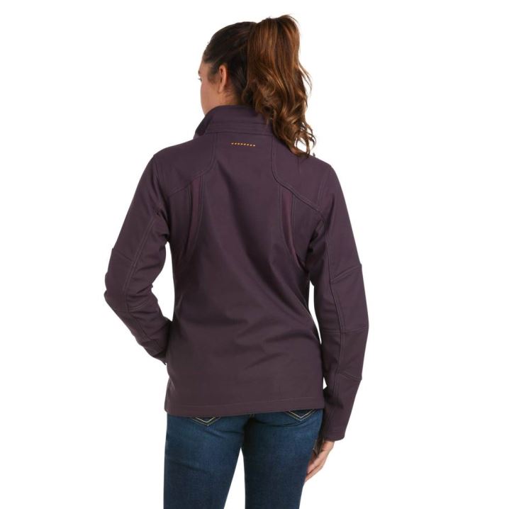 Ariat Rebar Stretch Canvas Softshell Jacket Vijolične | FyZ8f9XZ