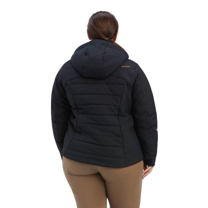 Ariat Rebar Valkyrie Stretch Canvas Insulated Jacket Črne | MzLkJlwA