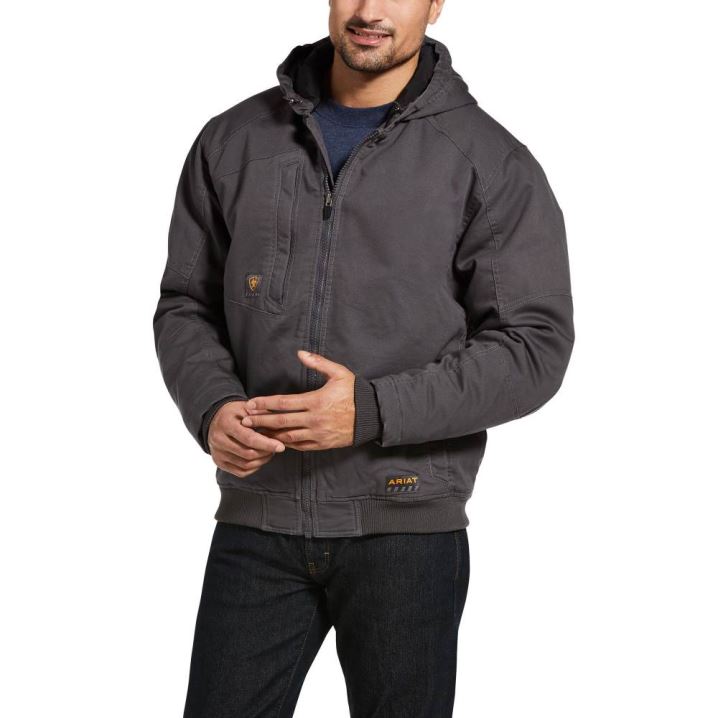 Ariat Rebar Washed DuraCanvas Insulated Jacket Sive | oTdIf7If