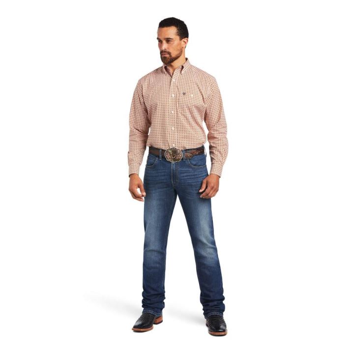 Ariat Relentless Braiding Stretch Classic Fit Shirt Zlate | 4q3m02VO