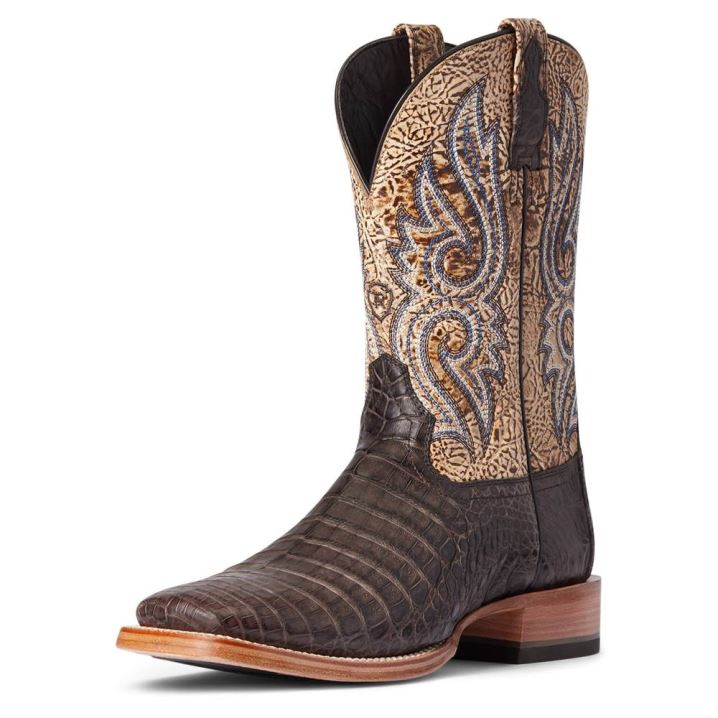 Ariat Relentless Denton Western Boot Čokolade | GBqjlDLq