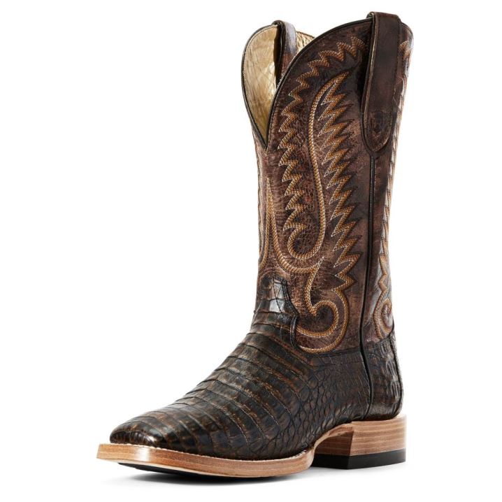 Ariat Relentless Pro Western Boot Toffee Caiman Belly | 0nOhgKBH