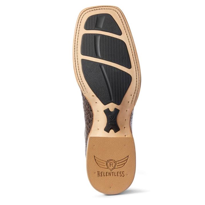 Ariat Relentless Winner's Circle Western Boot Čokolade | SwIkaSrV