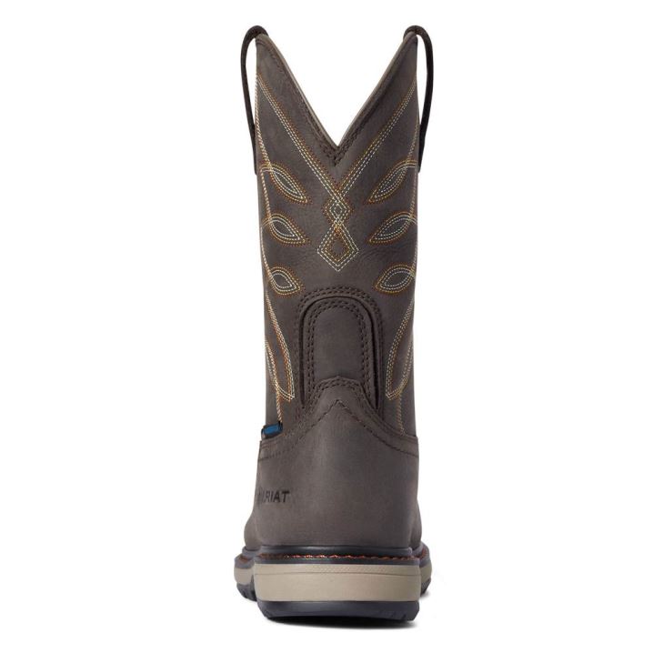 Ariat Riveter CSA Glacier Grip Waterproof 400g Composite Toe Work Boot Temno | eXYwTBdP