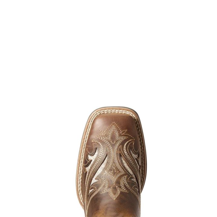 Ariat Round Up Bliss Western Boot Rjave | J909jY0p