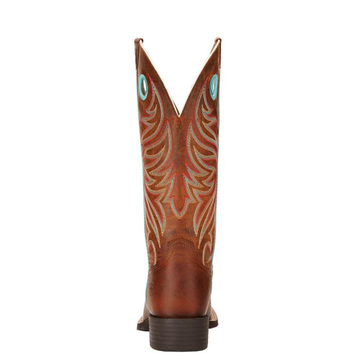 Ariat Round Up Ryder Western Boot Rjave | Y5DboURQ