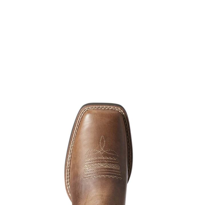 Ariat Round Up Skyler Western Boot Svetlo Rjave | NVvK763I