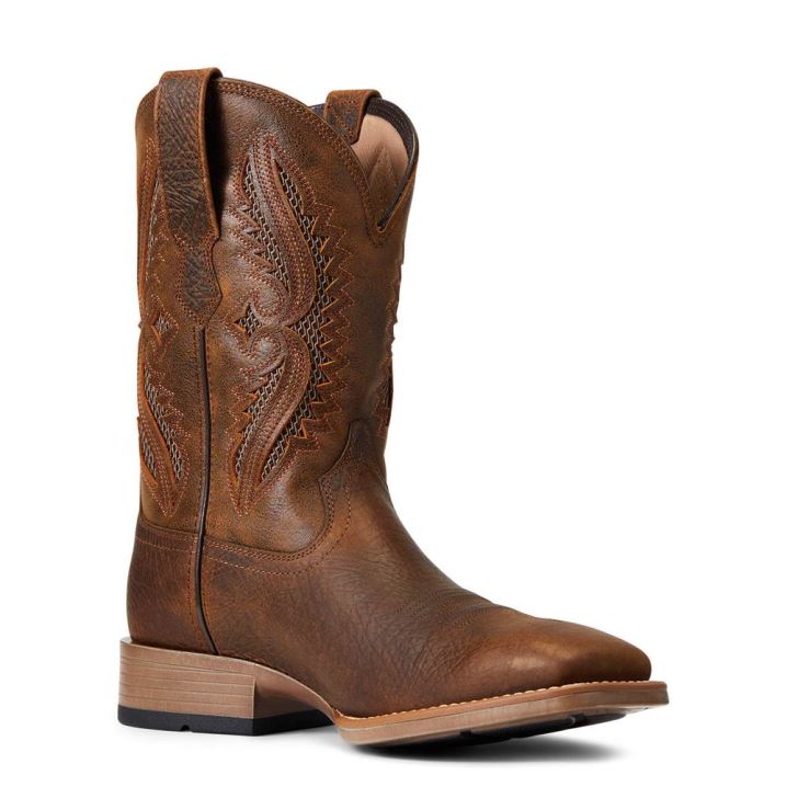 Ariat Rowder VentTek 360° Western Boot Earth | Spih48Tq