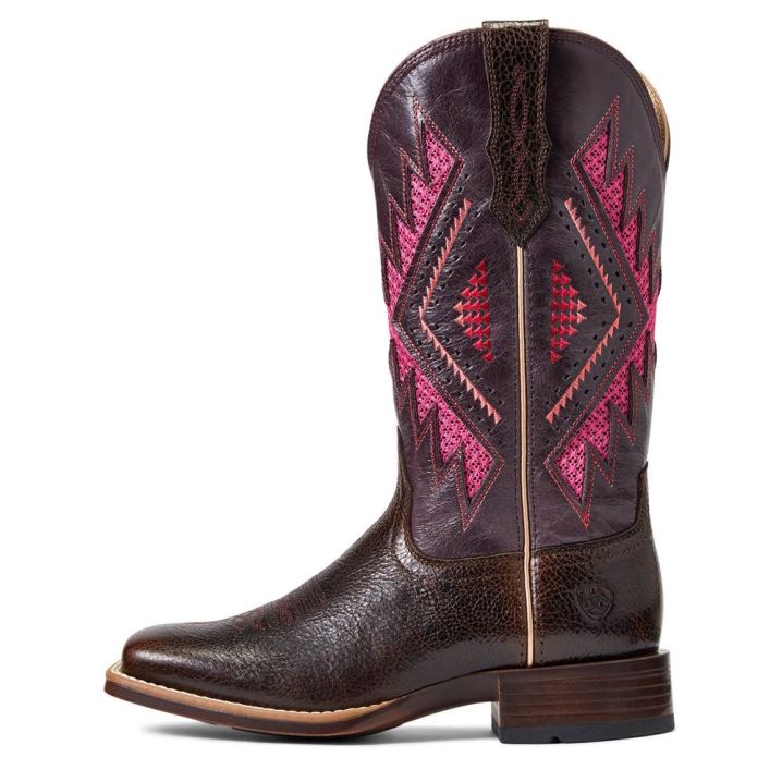 Ariat Sienna VentTek 360° Western Boot Čokolade | TO7Nf9QY