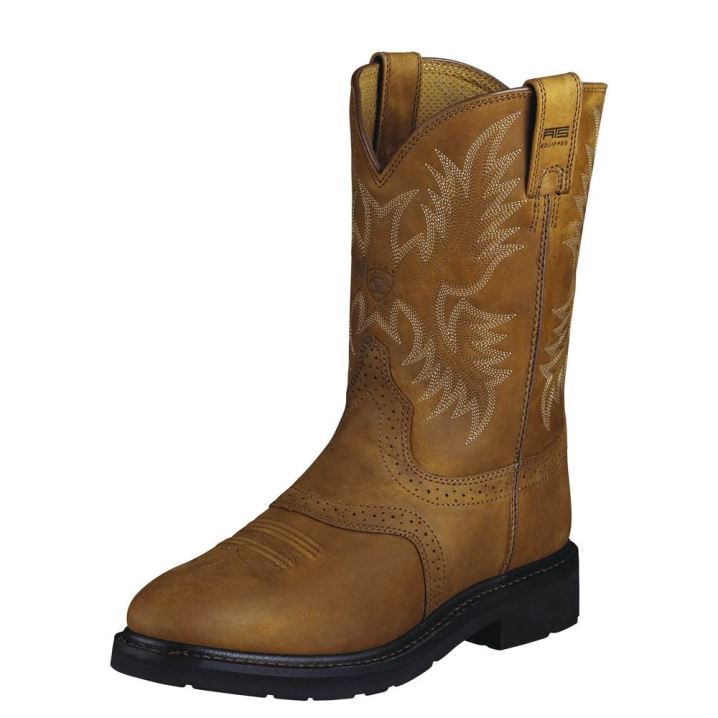 Ariat Sierra Saddle Work Boot Aged Bark | CSpdCZr7