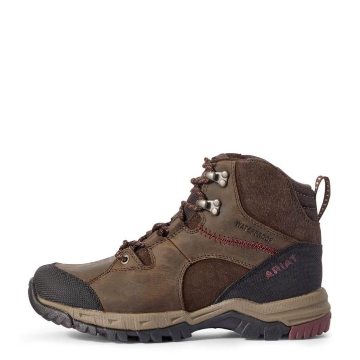 Ariat Skyline Mid Waterproof Temno Rjave | u30B5PWc