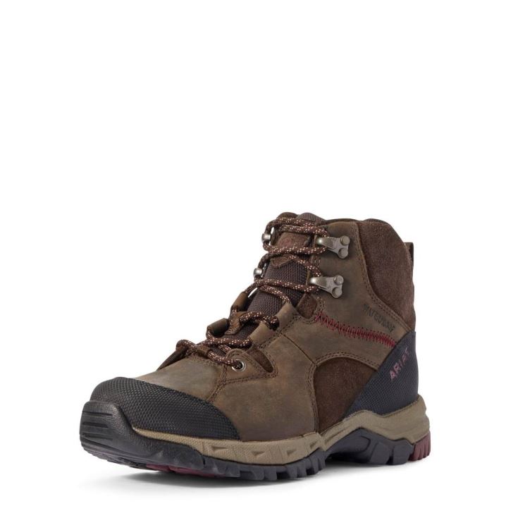 Ariat Skyline Mid Waterproof Temno Rjave | u30B5PWc