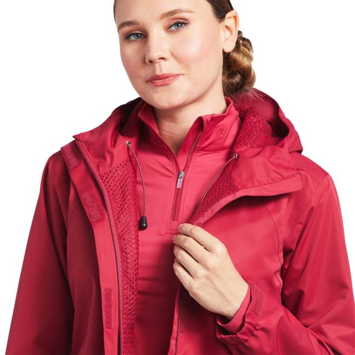 Ariat Spectator Waterproof Jacket Rdeče | Cbu796TT