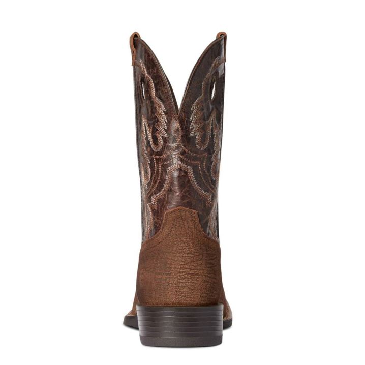 Ariat Sport Buckout Western Boot Rough Ginger | jIJKUobk