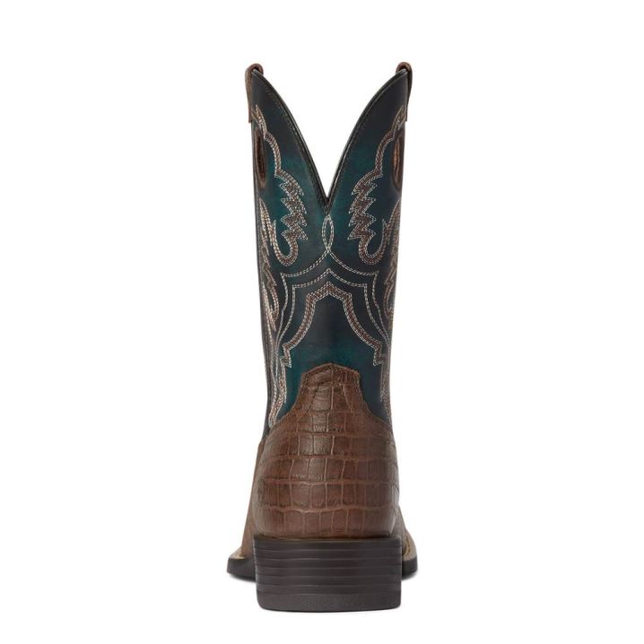 Ariat Sport Buckout Western Boot Čokolade | Z0BEdZLl