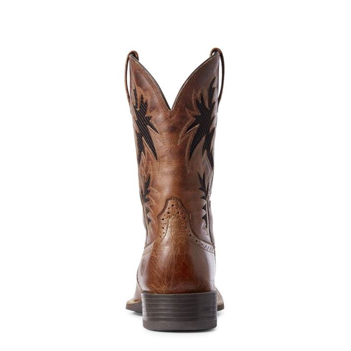 Ariat Sport Cool VentTEK Western Boot Temno Rjave | mYTybbh2