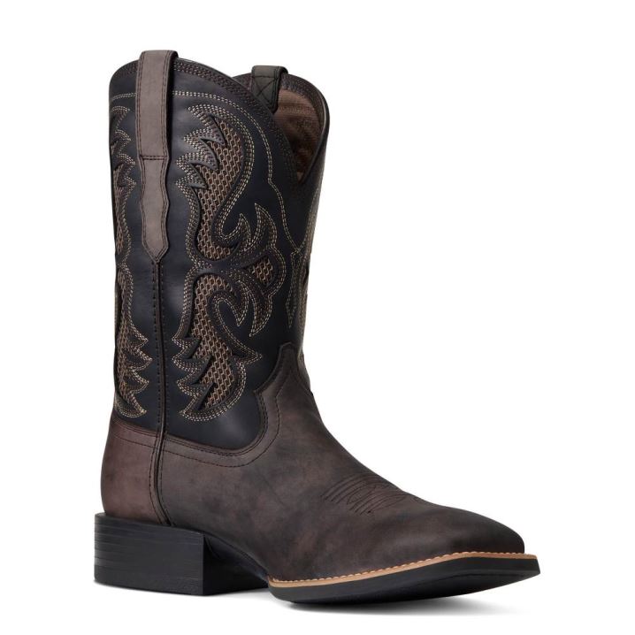 Ariat Sport Fresco VentTEK Western Boot Rjave | YfQfi9JE