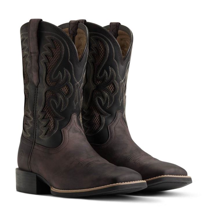 Ariat Sport Fresco VentTEK Western Boot Rjave | YfQfi9JE