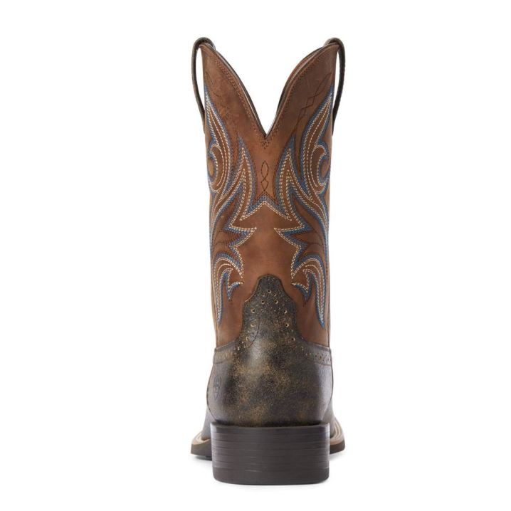 Ariat Sport Knockout Western Boot Rjave | VupdrnmY