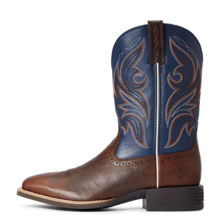 Ariat Sport Knockout Western Boot Temno | 5Fl1z21E