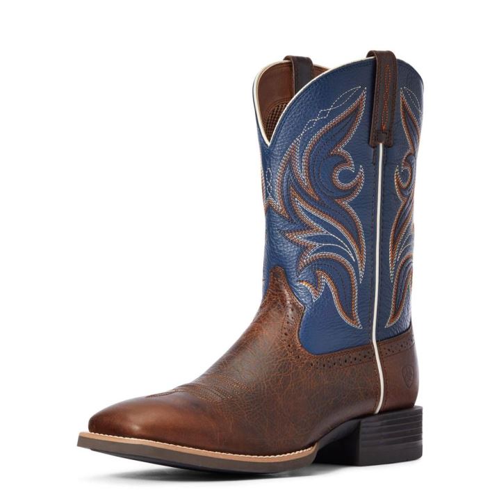 Ariat Sport Knockout Western Boot Temno | 5Fl1z21E