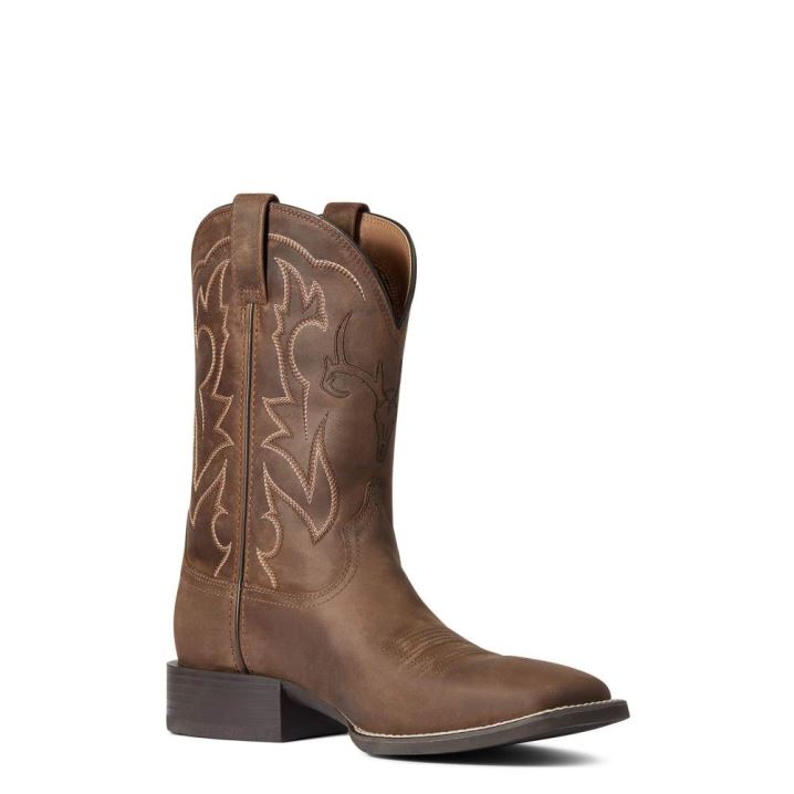 Ariat Sport Outdoor Western Boot Rjave | KnKq4ehV