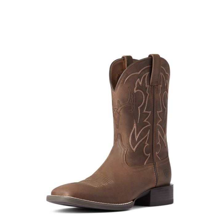 Ariat Sport Outdoor Western Boot Rjave | KnKq4ehV