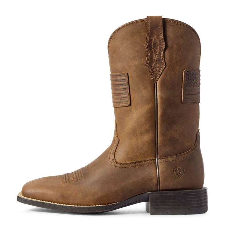 Ariat Sport Patriot II Western Boot Rjave | fSHuf7pk