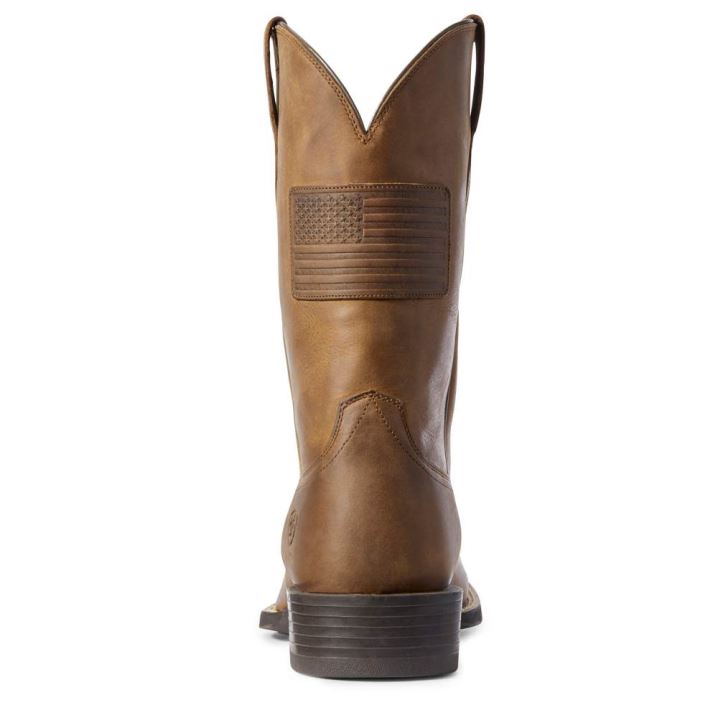 Ariat Sport Patriot II Western Boot Rjave | fSHuf7pk