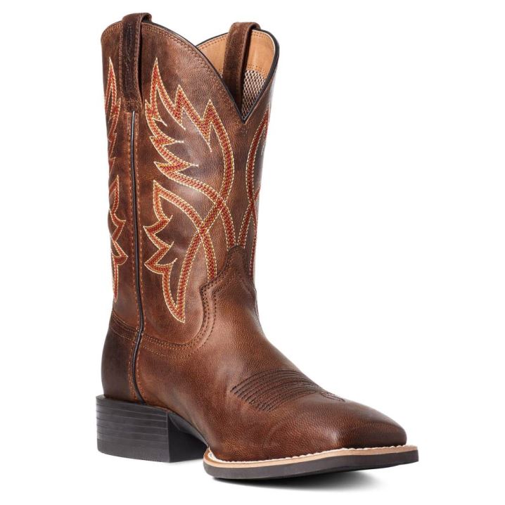 Ariat Sport Rafter Western Boot Double Espresso | qWQ0OWK8