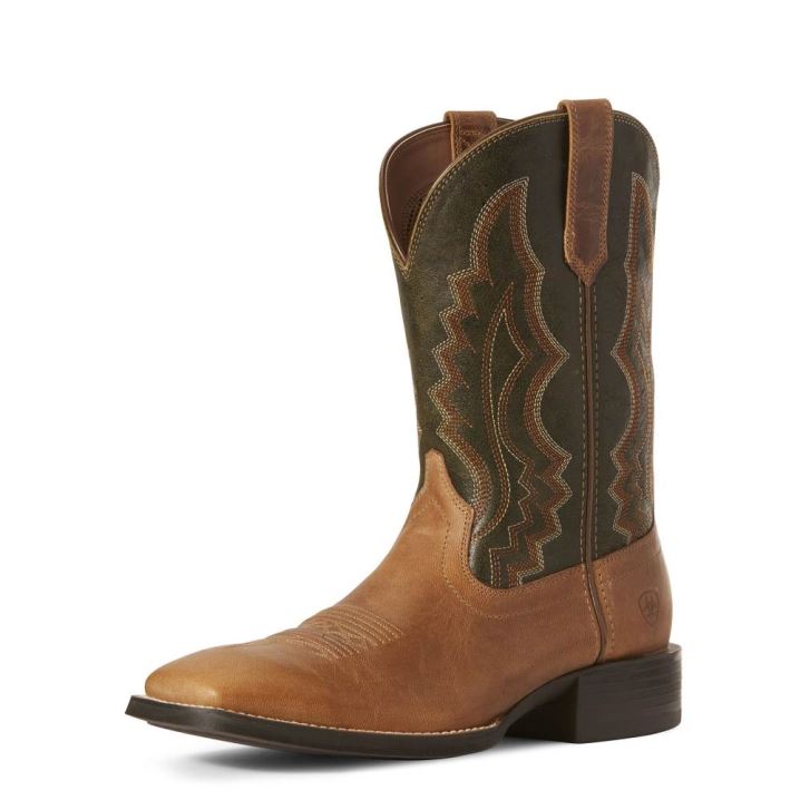 Ariat Sport Riggin Western Boot Rjave | baMieWo4