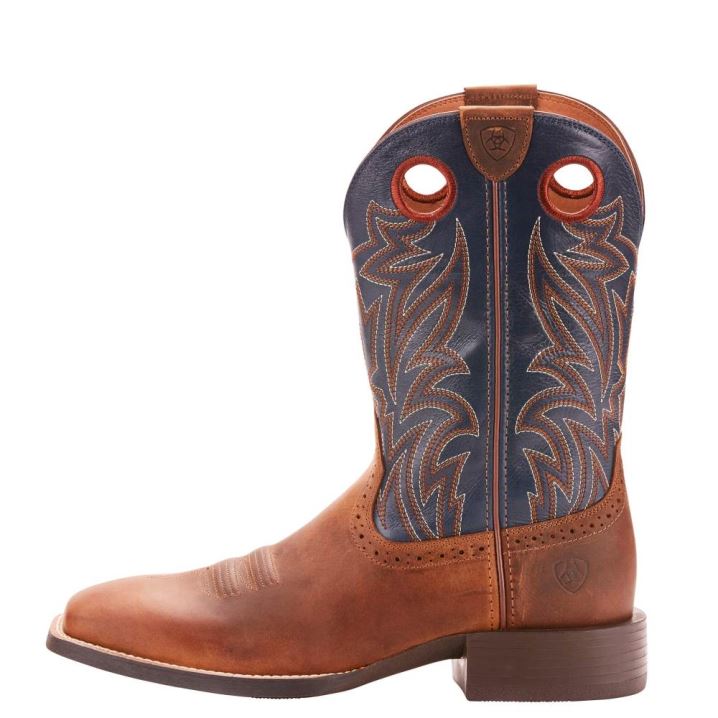 Ariat Sport Sidebet Western Boot Rjave | wnwR3Mtw