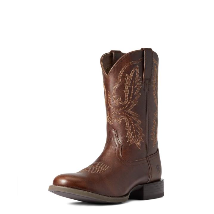 Ariat Sport Stratten Western Boot Rjave | zuC0tULT