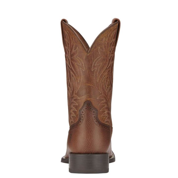 Ariat Sport Wide Square Toe Western Boot Rjave | r6nBjJlL