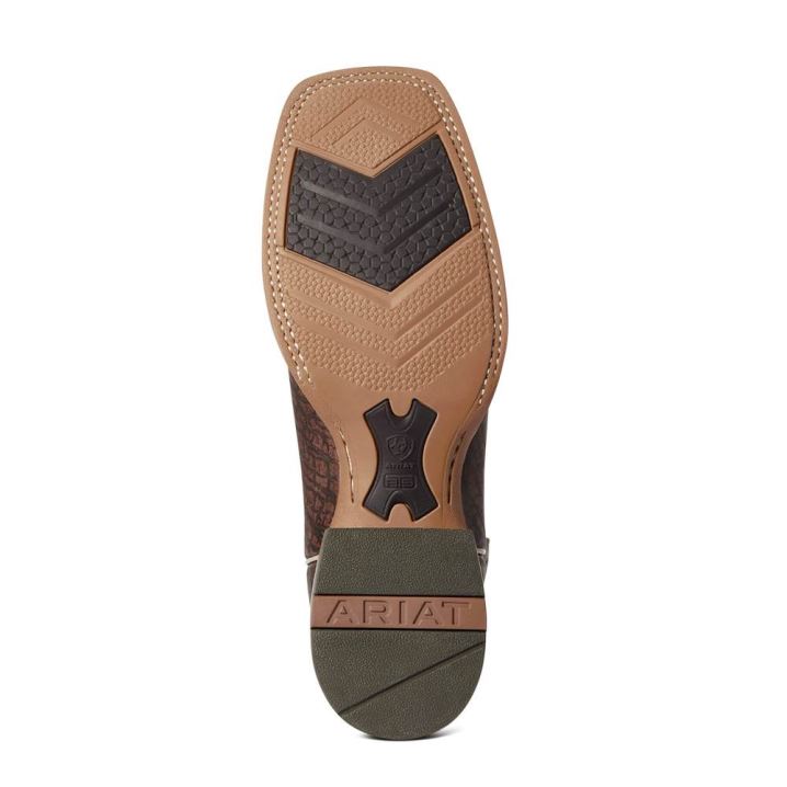 Ariat Stinger Western Boot Temno Rjave | 8unFeHWI