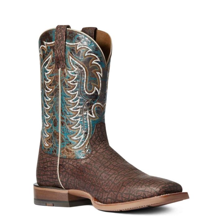 Ariat Stinger Western Boot Temno Rjave | 8unFeHWI