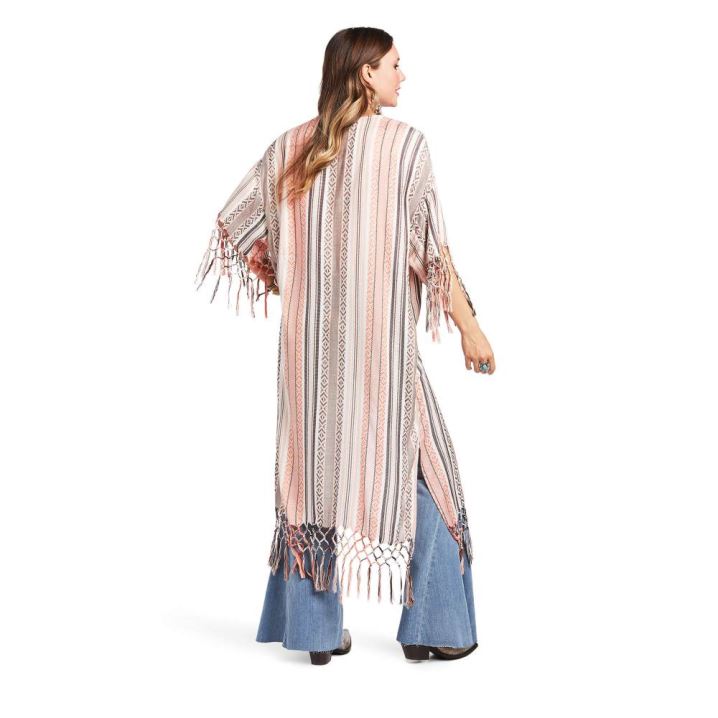 Ariat Sunset Kimono Wrap Večbarvni | Ro4d8obJ