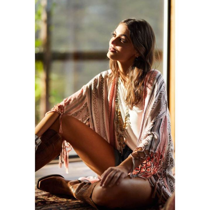 Ariat Sunset Kimono Wrap Večbarvni | Ro4d8obJ