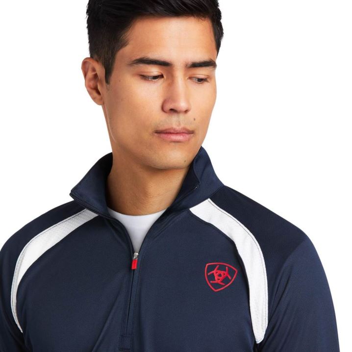 Ariat Sunstopper Team 1/4 Zip Baselayer Team | mlH7tpJ1