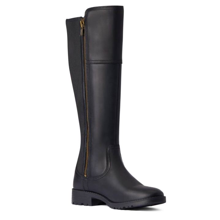 Ariat Sutton II Waterproof Boot Črne | J6hqwOpx