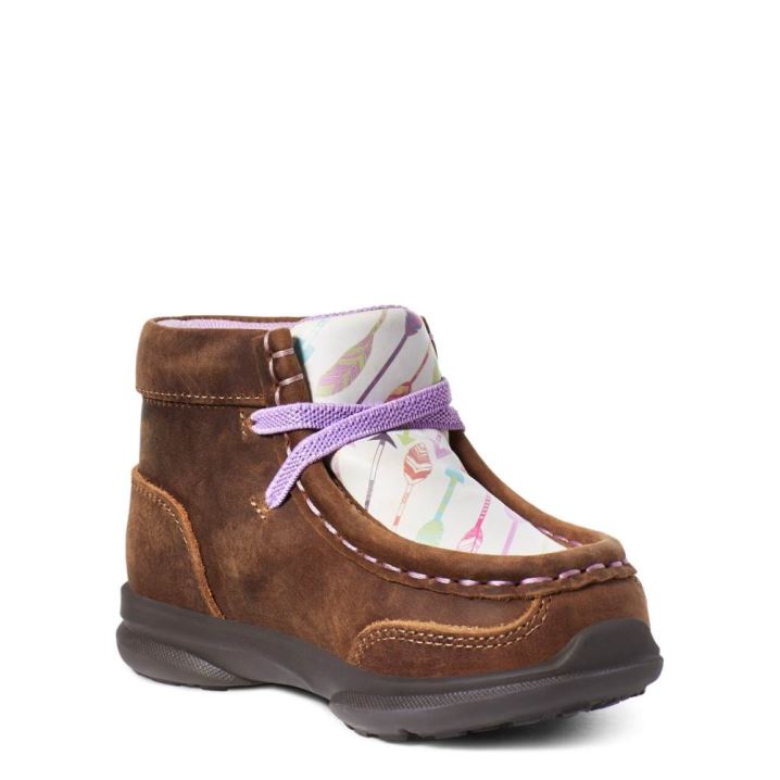 Ariat TODDLER LIL' STOMPERS ADDISON BOOT Rjave | y2iS4BjH