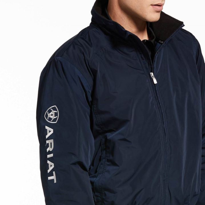 Ariat Team Logo Insulated Jacket Temno Modre | qGekMQIn