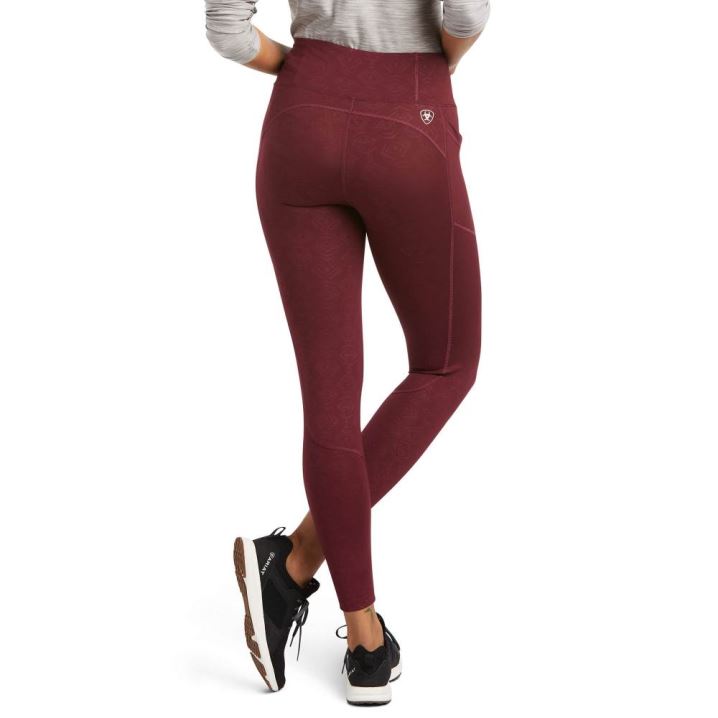 Ariat Tek Tight Windsor Wine Embossed | 5dXAzAAZ